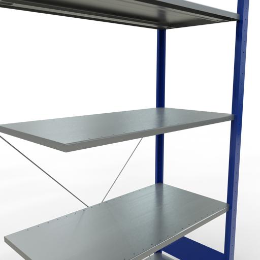 Actual product image Schulte Lagertechnik MULTIplus85 boltless bay system with cross brace