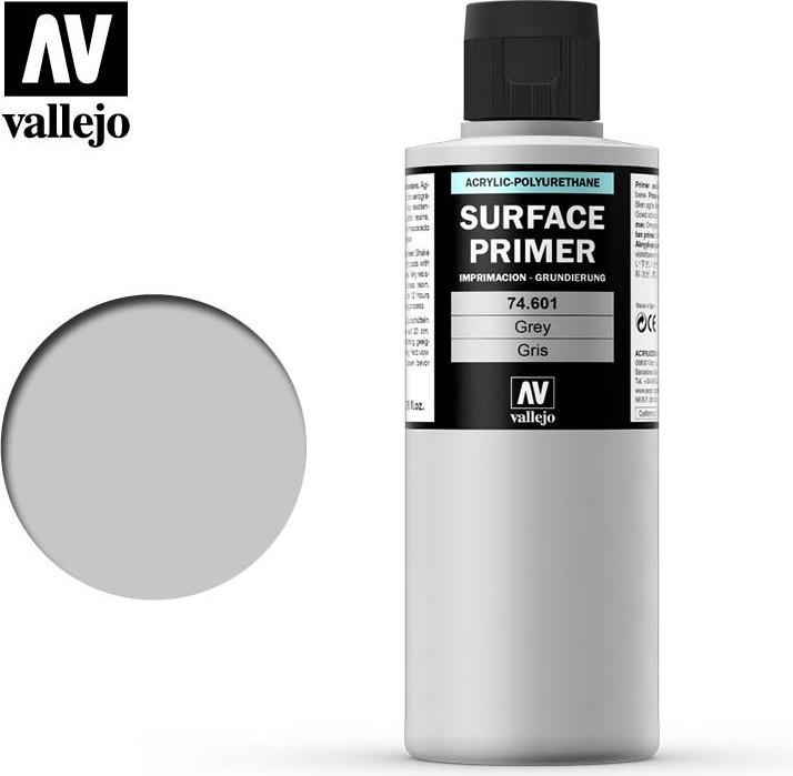 Image du produit Vallejo Surface Primer - Grey 200ml (74.601)