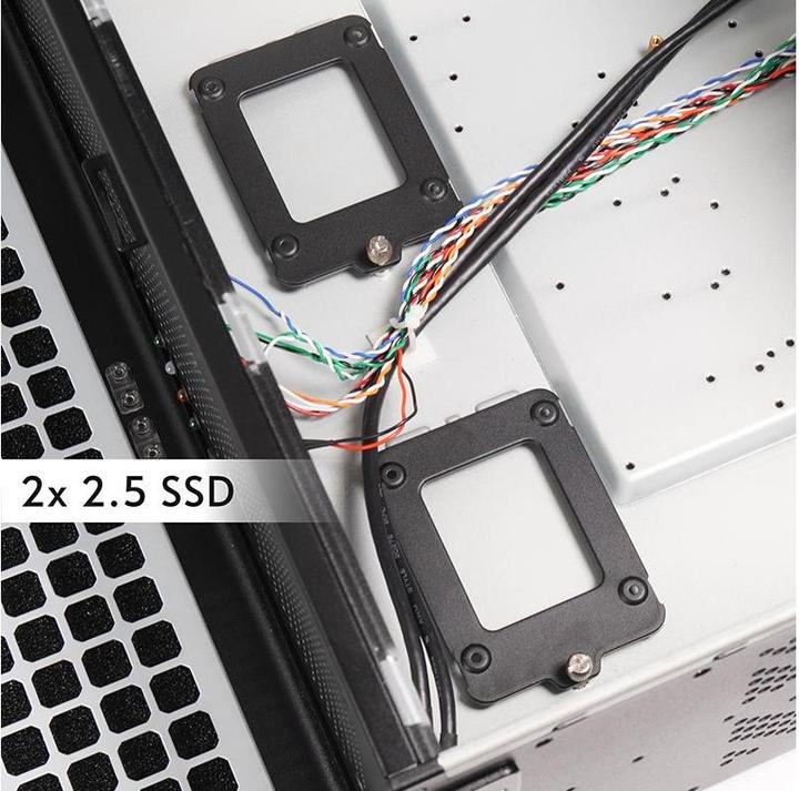 Image du produit Chieftec 19" 4U E-ATX IPC Case Black No PSU