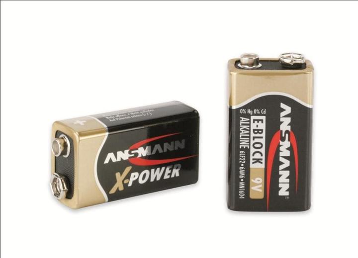 Produktbild Ansmann X-Power (1 Stk., 9V Block, 550 mAh)