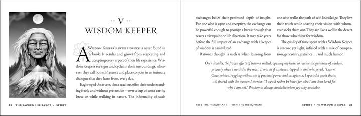 Produktbild The Sacred She Tarot Deck and Guidebook (Englisch, Ma Deva Padma, 2023)