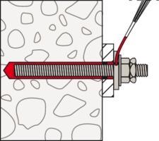 Actual product image Fischer Filling set M16 R