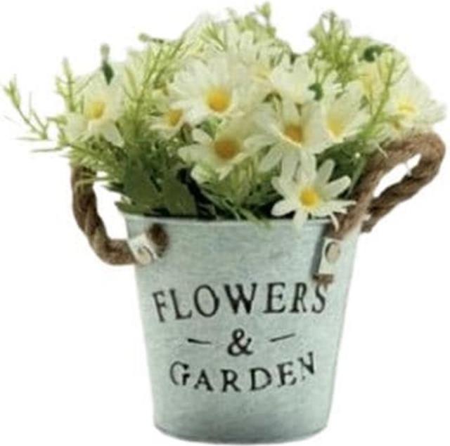 Immagine prodotto Dekomat Fiore artificiale margherite bianche (20 cm)