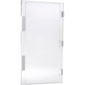 Hager VZ100 Ersatztür vector IP65 f.VE412, Serverschrank Zubehör, Grau