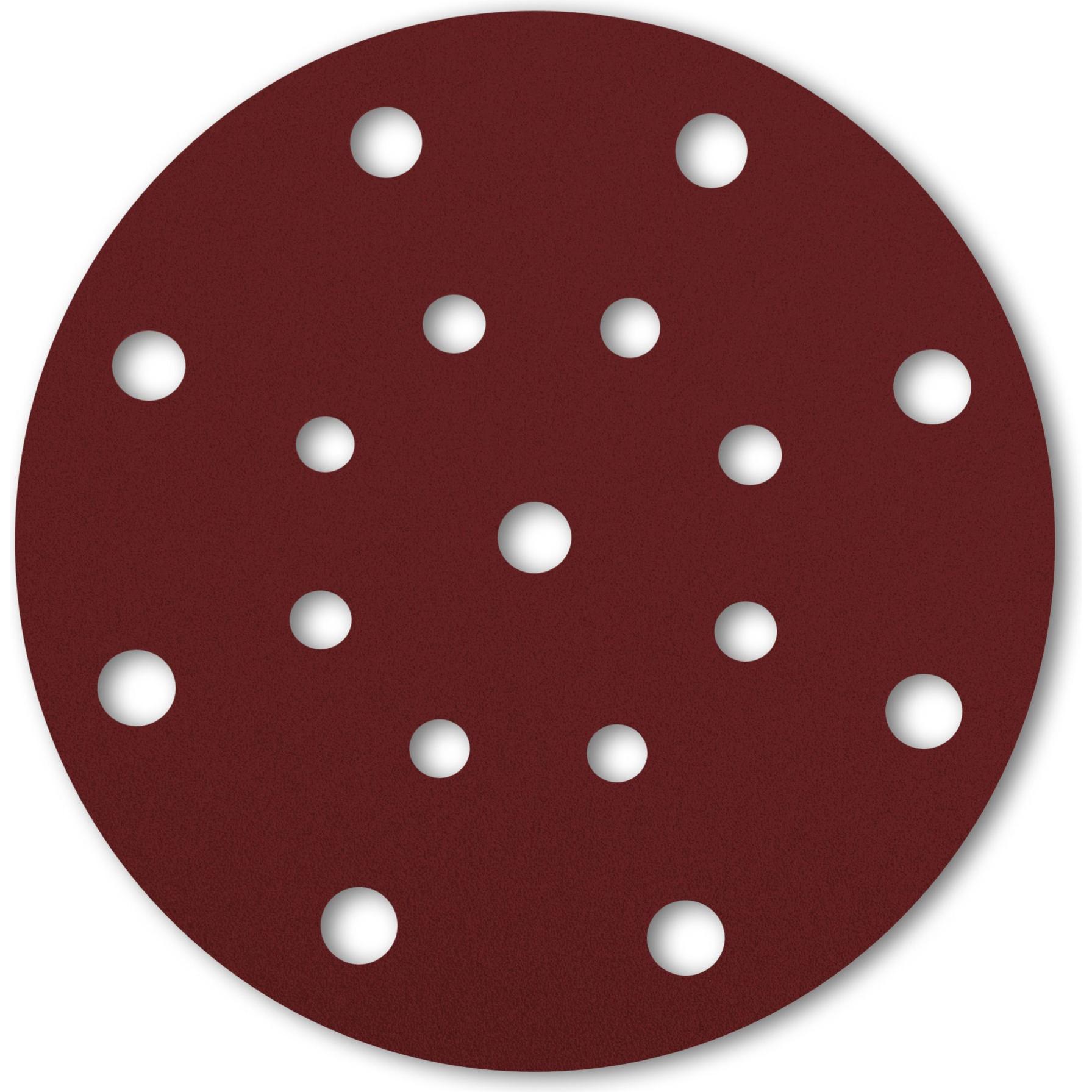 Stier, Abrasivi, Mole abrasive per legno D150 / P60 / 25 pz. / 32 fori (P60)