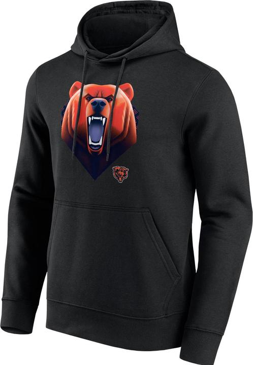 Actual product image Fanatics NFL Fleece Hoody - ILLUSTRATION Chicago Bears - L (L)