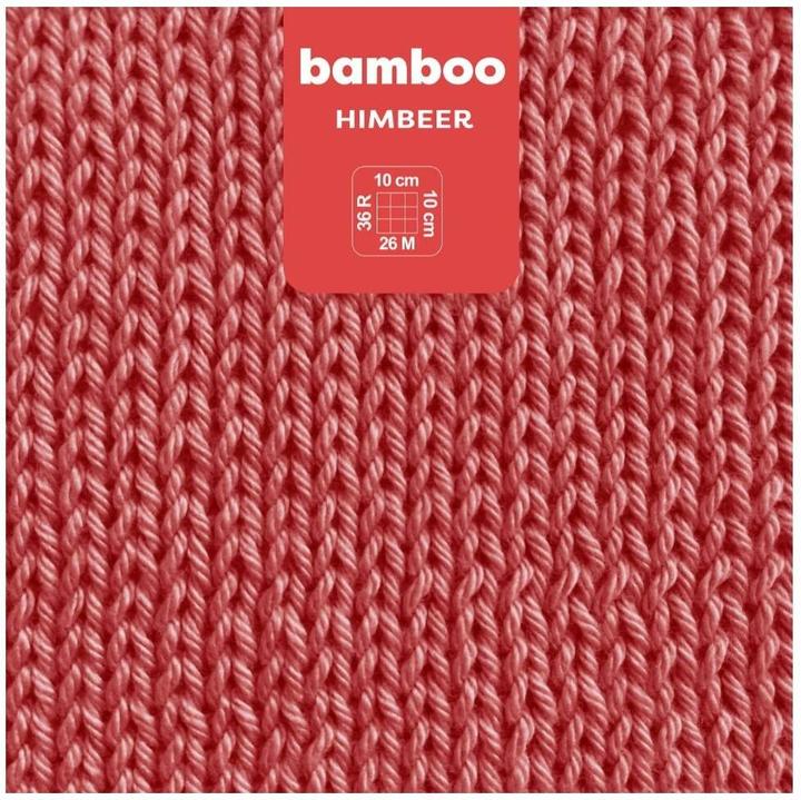 Actual product image Myboshi bamboo raspberry, B266 (125 m)
