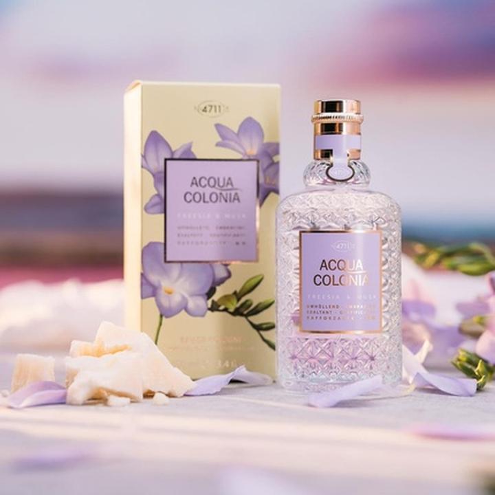 Actual product image Acqua Colonia 4711 4711 Freesia & Musk Eau de Cologne Natural Spray (Eau de cologne, 50 ml)