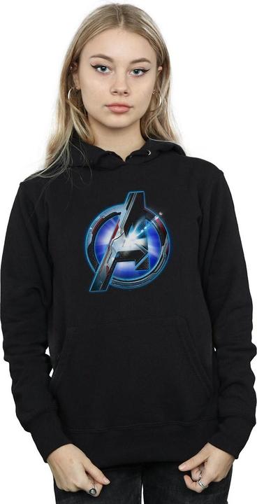 Produktbild Avengers Endgame Glowing Logo Kapuzenpullover (S)