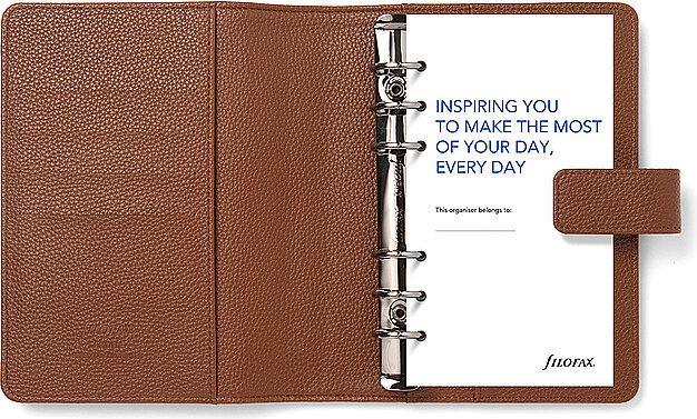 Actual product image Filofax Ringb.Filof.Pe Camden Braun (1 week / 2 pages)