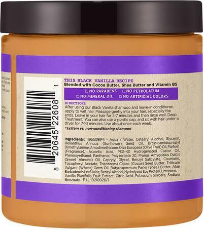 Actual product image Carol's Daughter Black Vanilla Moisture & Shine Hair Smoothie for Dry, Dull Hair
