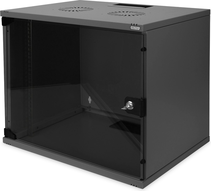 Actual product image Digitus Wall Mounting Cabinet, SOHO, unmounted - 540x400 mm (WxD) (10.87 RU, 19 inch rack)