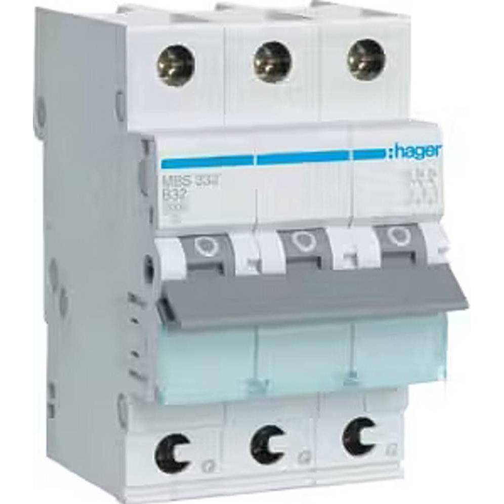 Hager Grigio Interruttore Differenziale, Polo Dell'interruttore Automatico