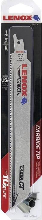 Actual product image Lenox Saber saw blade HM metal 229mm