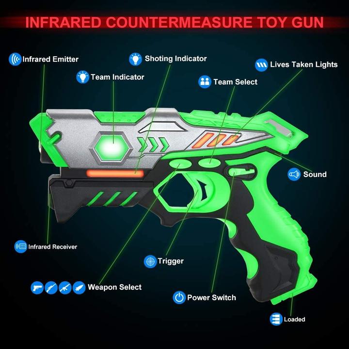 Immagine prodotto Tinoteen Set di pistole laser tag