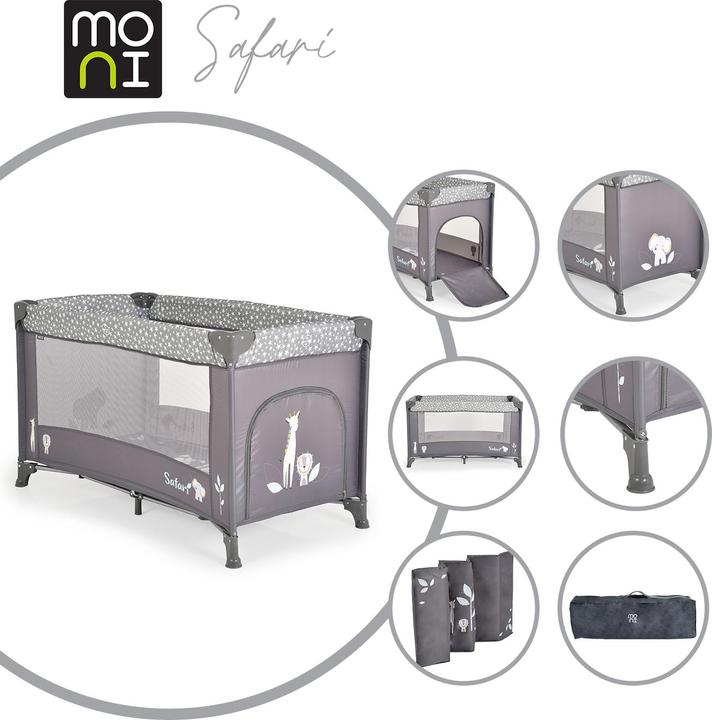 Produktbild Moni Reisebett Safari mit Matratze