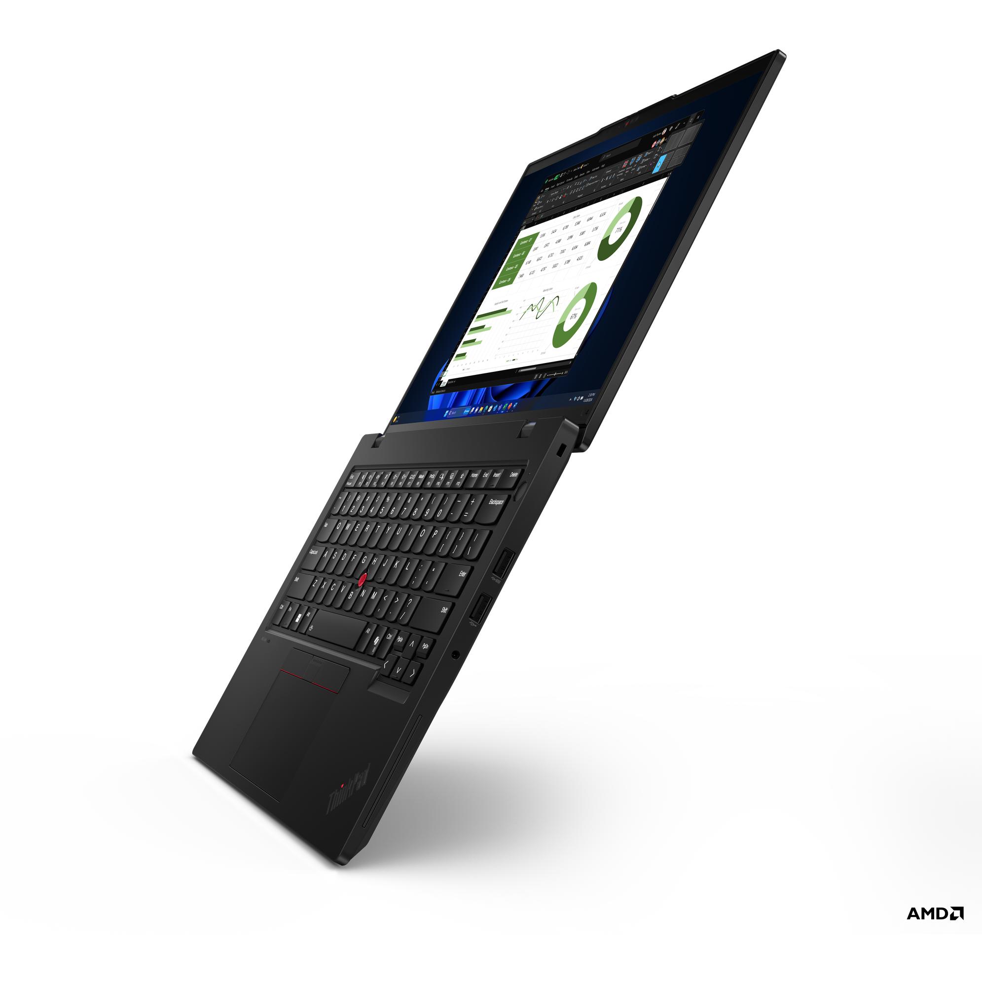 Thumbnail - Lenovo ThinkPad L14 Gen 5 (14", AMD Ryzen 7 7735U, 16 GB, 512 GB, DE), Notebook, Schwarz