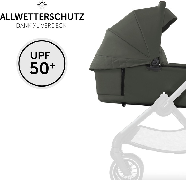 Produktbild Hauck Walk N Care Carrycot Dark Olive