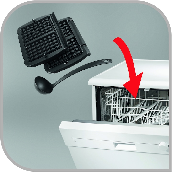 Actual product image Tefal XA7248 Waffle Plates OG+ & Elite