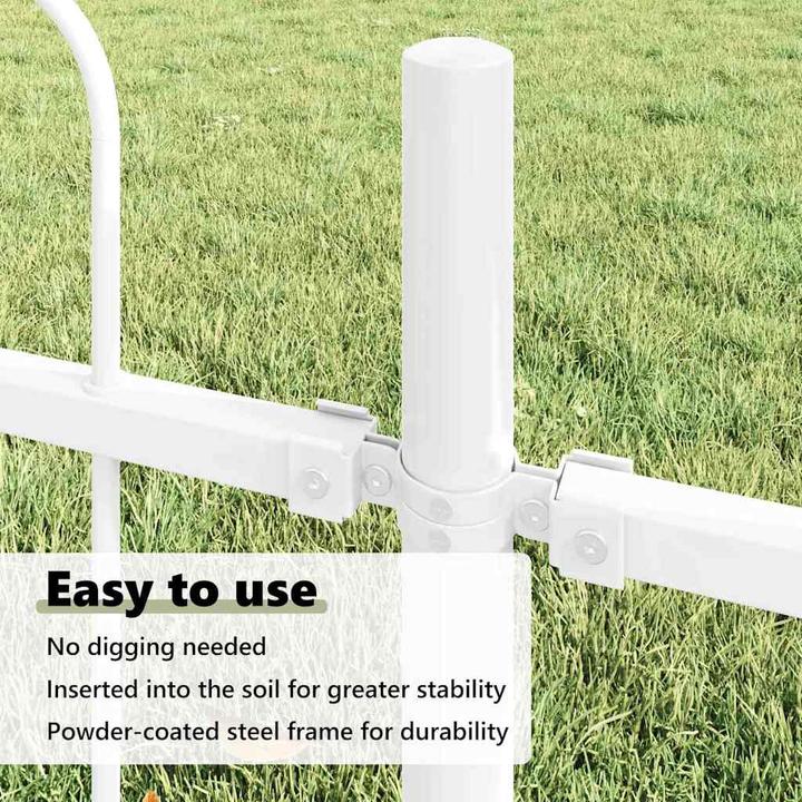 Image du produit vidaXL Gartenzaun