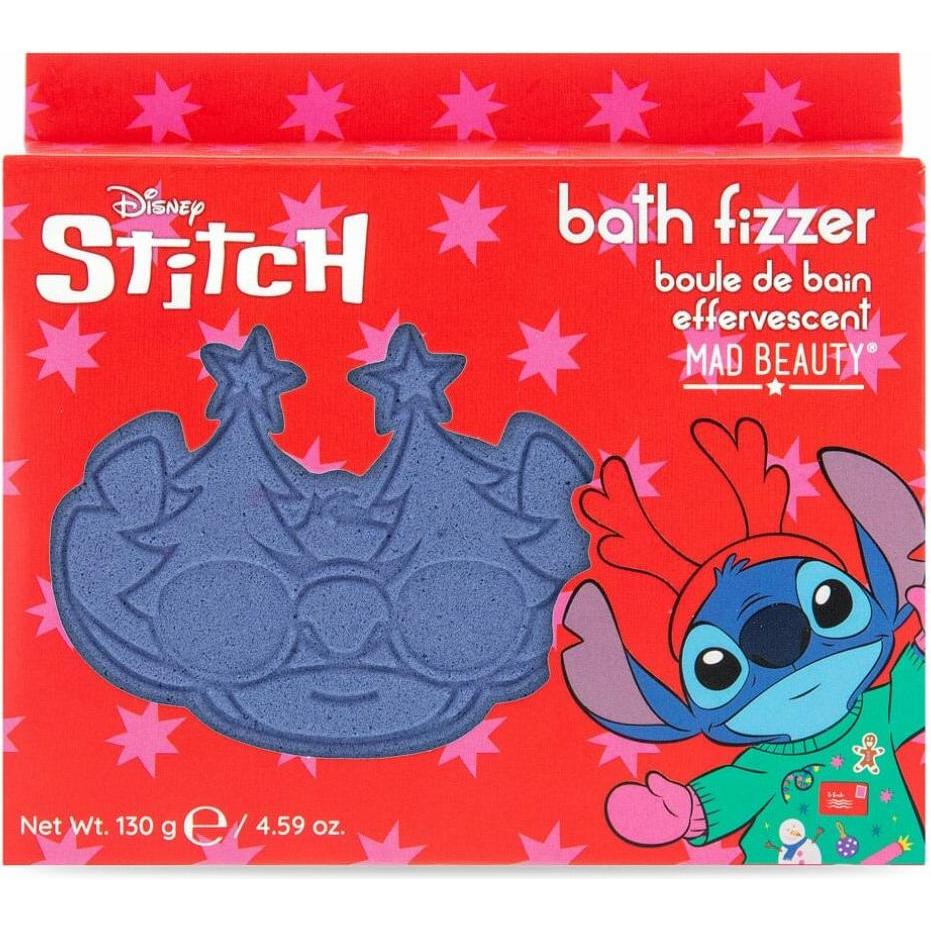 Thumbnail - Mad Beauty, Badezusatz, Lilo & Stitch Badebombe Stitch At Christmas 2 (Badekugeln)