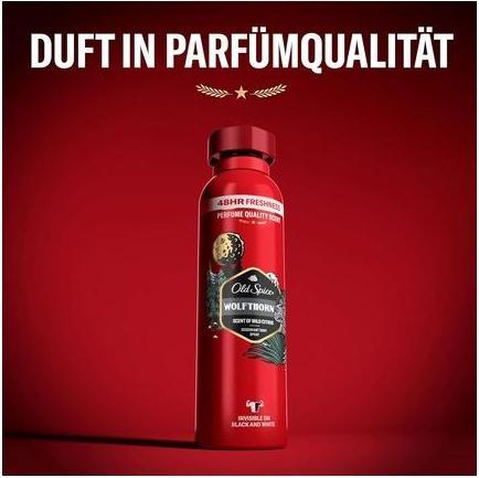 Immagine prodotto Old Spice Wolfthorn (Getto vaporizzato, 150 ml)
