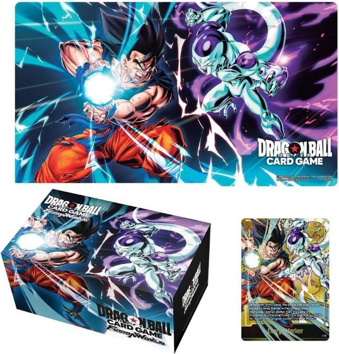 Dragon Ball Fusion Wrold Accessories Set 01 - Son Goku vs Frieza EN (English, Booster display)