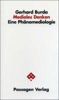 Produktbild Mediales Denken (Deutsch, Gerhard Burda, 2010)