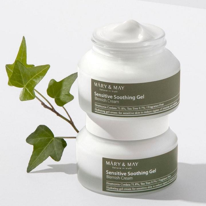 Actual product image Mary&May MARY & MAY - Soothing Face Cream Sensitive Soothing Gel (Cream) 70 g