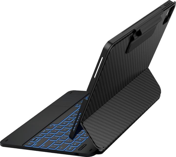 Typecase Case Edge+ with keyboard for iPad Air 13" 2024/2025 carbon fiber (Apple iPad Air 13 2024, Apple iPad Air 13 2025, Apple iPad Air 13 2026)