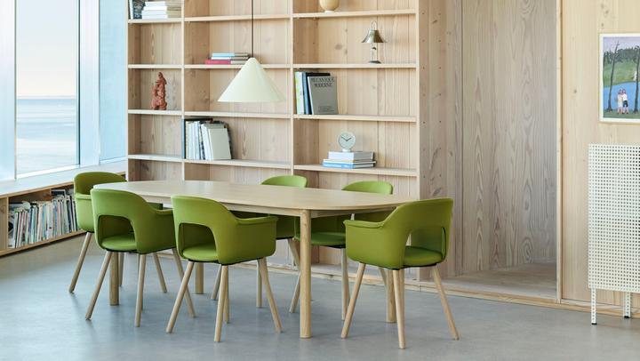 Produktbild HAY - Compass Adjustable Pendant 430 - Austernweiss (E27)