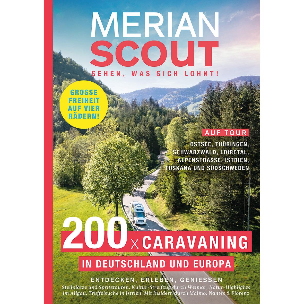 MERIAN Scout Caravaning in Europa, Ratgeber von Jahreszeiten Verlag
