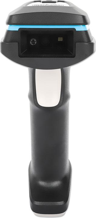 Produktbild Manhattan Kabelloser 2D Long Range LED-Barcodescanner (2D-Barcodes, 1D-Barcodes, QR-Code)