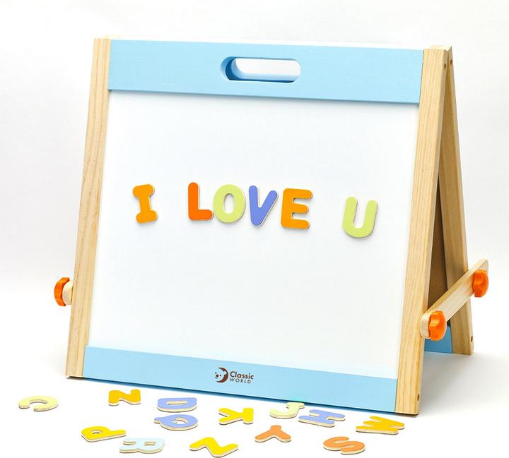 Produktbild Classic World Houten Magneet- en Krijtbord