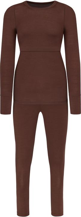 Produktbild Normani Merino Unterwäsche Umstandsmode Set- Langarm-Shirt und Unterhose - 8795 (M)