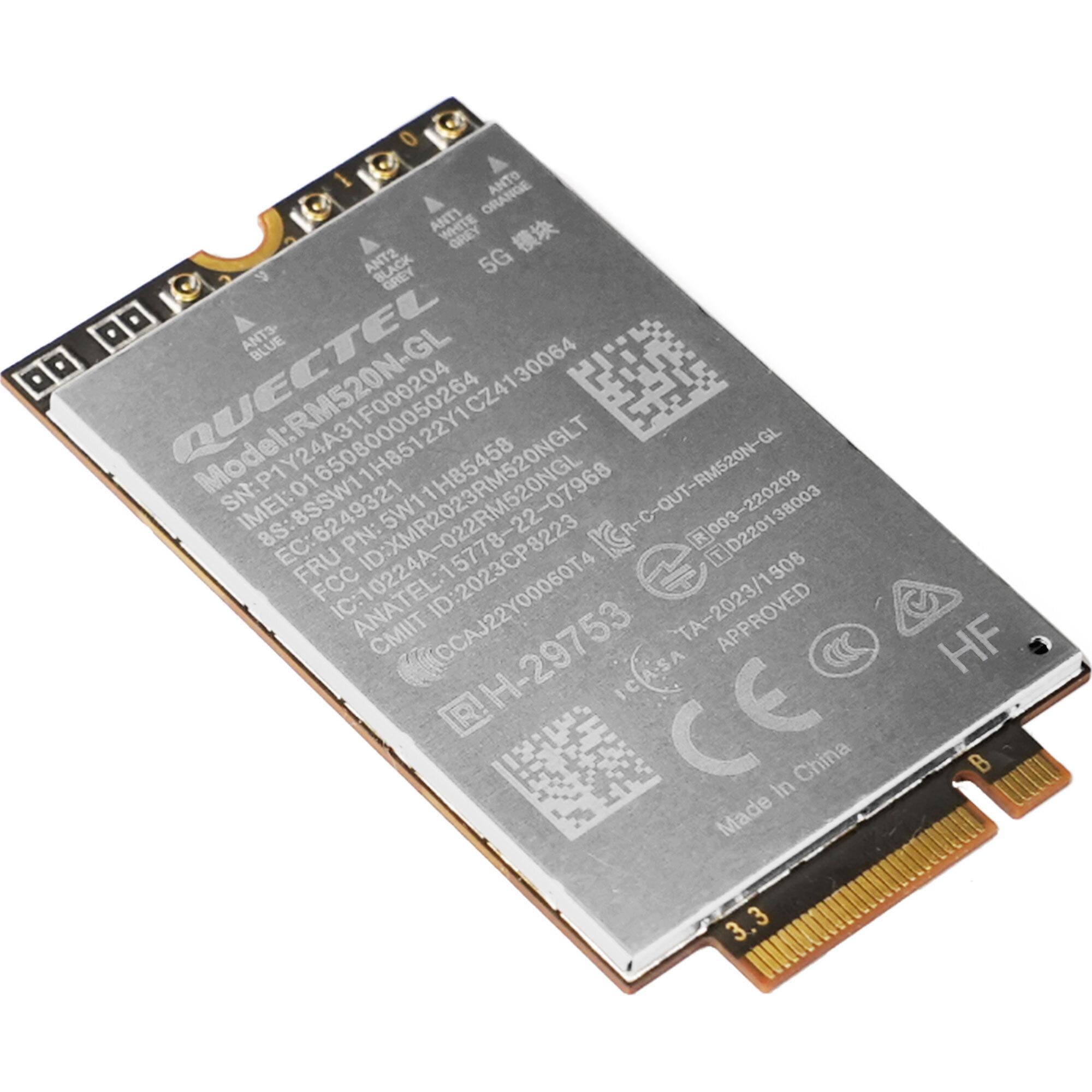 Lenovo TP Quectel RM520N-GL 5G M.2 WWAN, ThinkPad (M.2 A Key), Netzwerkkarte