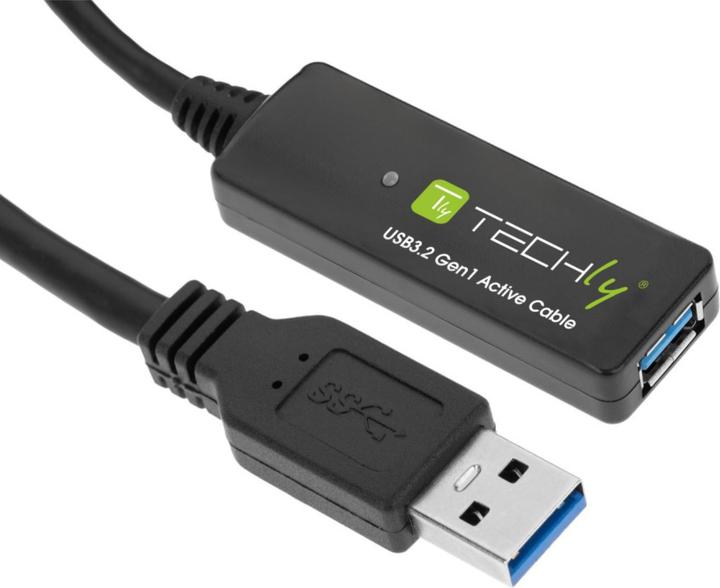Produktbild Techly USB 3.0 Repeater Kabel 5m (5 m, USB 3.2 Gen 1)