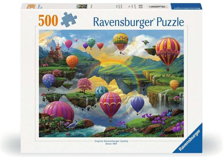 Ravensburger Puzzle „Das Tal der Ballons“, 500 Teile. (500 Teile)