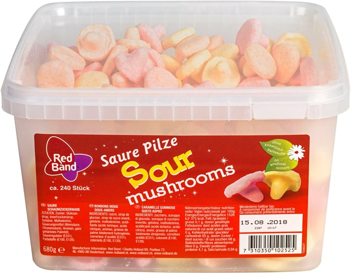 RedBand Sour mushrooms (1 pcs., 790 g)