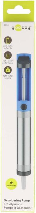 Productafbeelding Goobay Desoldeerpomp, licht metalen behuizing met teflon tip (Desoldeerset)