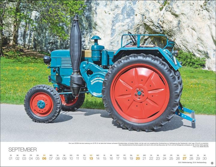 Actual product image Starke Traktoren Posterkalender 2026 (44 x 34 cm)