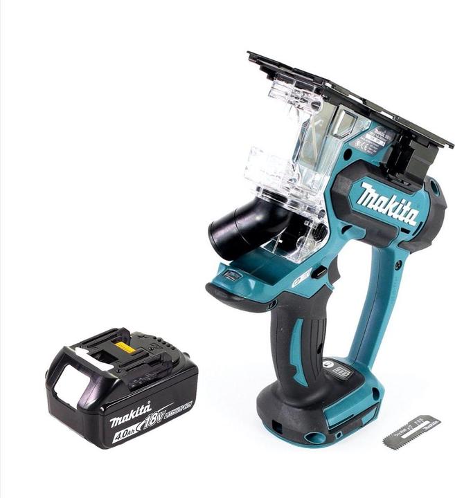 Productafbeelding Makita DSD 180 M1 Accu-gipsplatenzaag 18 V + 1x accu 4,0 Ah - zonder oplader