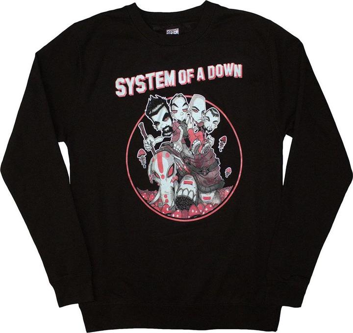 Produktbild System Of A Down Mushroom People Sweatshirt (M)