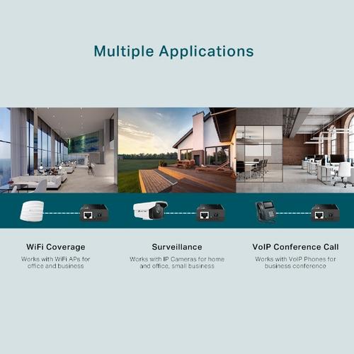 Immagine prodotto TP-Link Tl-Poe150s (802.3af (PoE), 15.40 W)