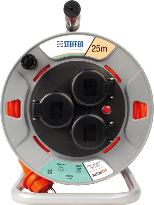 Image du produit Steffen Enrouleur de câble (25 m, 1 mm²² mm)