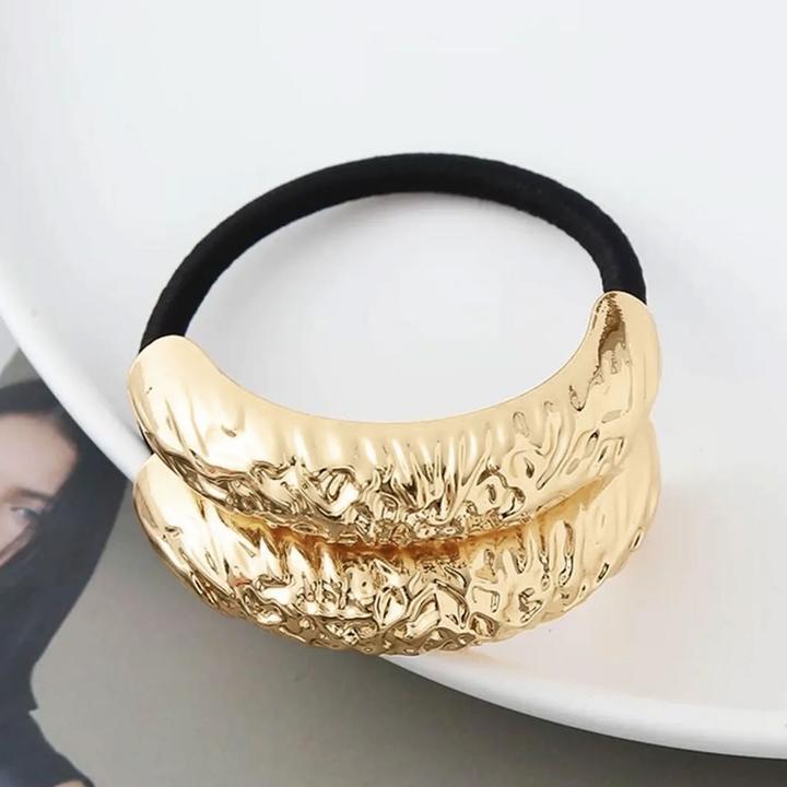 Produktbild Avizar Gold Doppelwelle Haargummi Nefera (Haargummi)