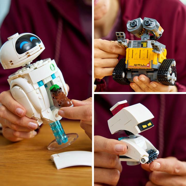 Actual product image LEGO Wall-E and Eve (43279, LEGO Disney)