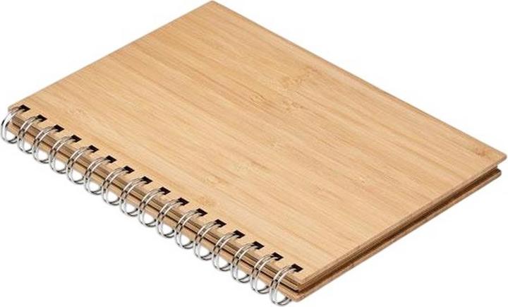 Produktbild MidOcean Notizbuch Bram Bambus A5 (A5, Liniert, Harter Einband)