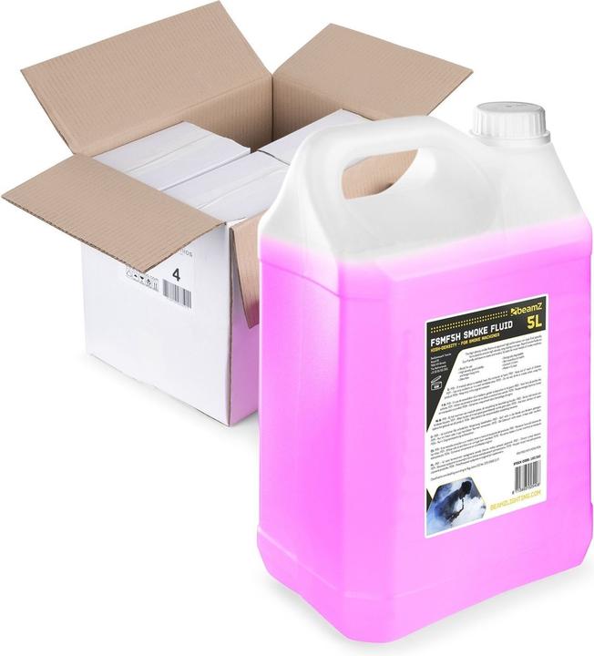 Produktbild BeamZ Rauchflüssigkeit - Rauchmaschine Flüssigkeit für extra dicke Rauch - 20 l