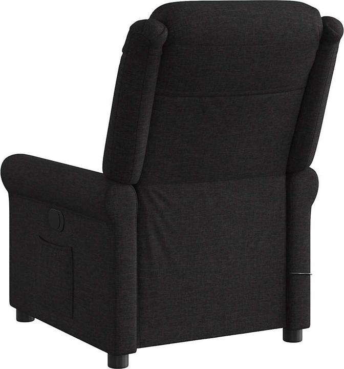 Immagine prodotto vidaXL Sedia da massaggio elettrica in tessuto nero